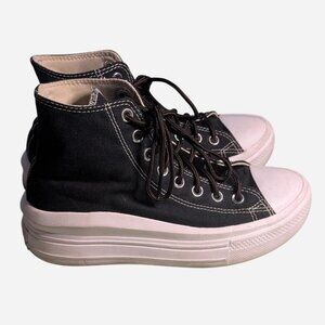 Converse high-top platform sneakers — the Move Platform edition - Size 8